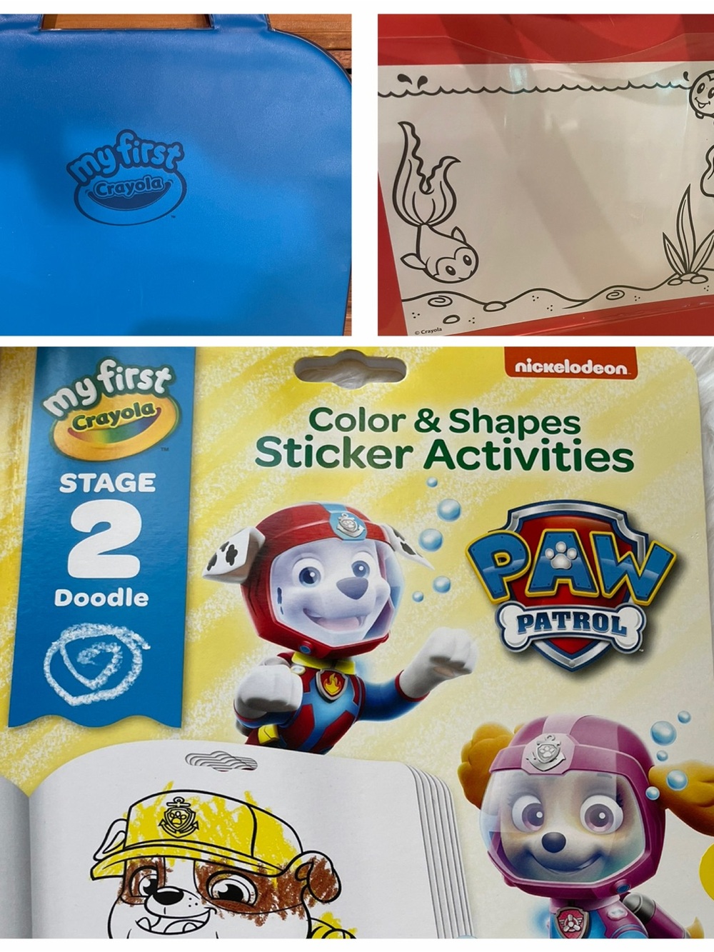 Kids My First Crayola Paw Patrol Coloring Bundle of 2